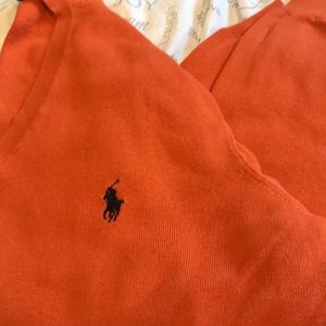 Orange Polo Men’s Sweater.